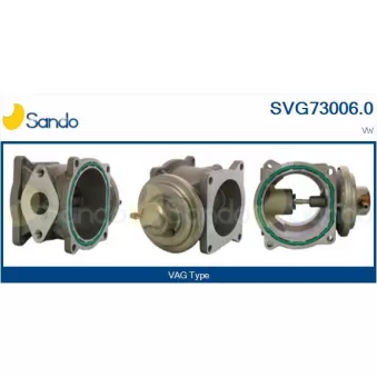 Vanne EGR SANDO SVG73006.0
