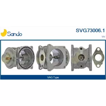 Vanne EGR SANDO SVG73006.1