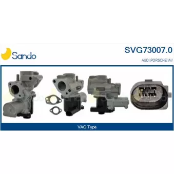 Vanne EGR SANDO SVG73007.0