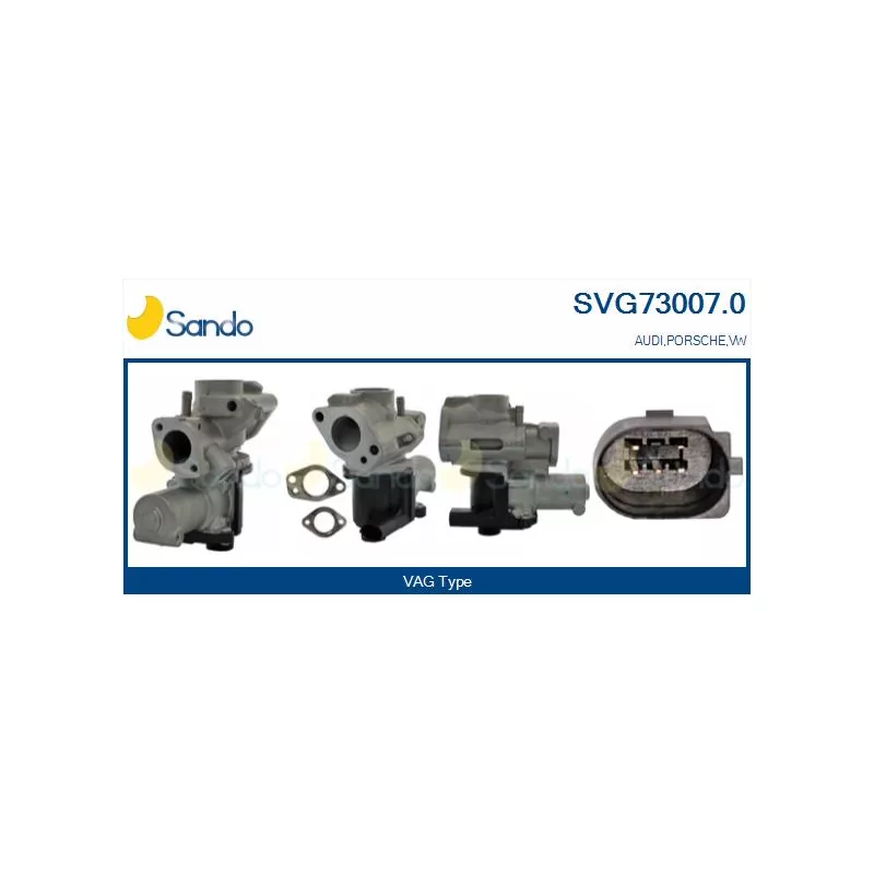 Vanne EGR SANDO SVG73007.0