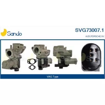 Vanne EGR SANDO SVG73007.1