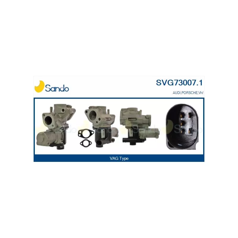 Vanne EGR SANDO SVG73007.1