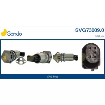Vanne EGR SANDO SVG73009.0