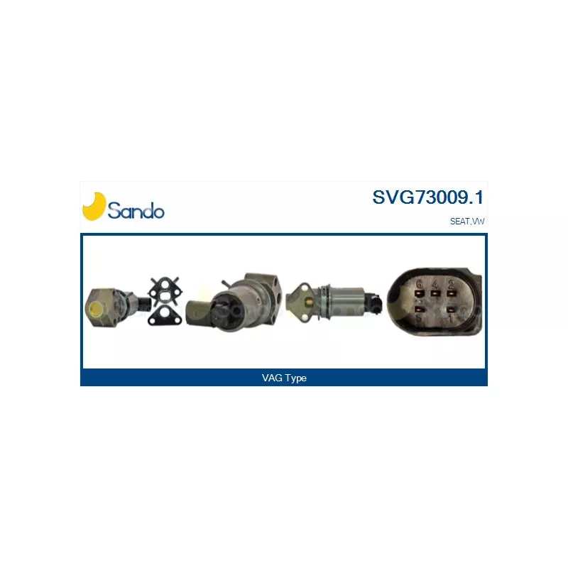 Vanne EGR SANDO SVG73009.1