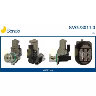 Vanne EGR SANDO SVG73011.0