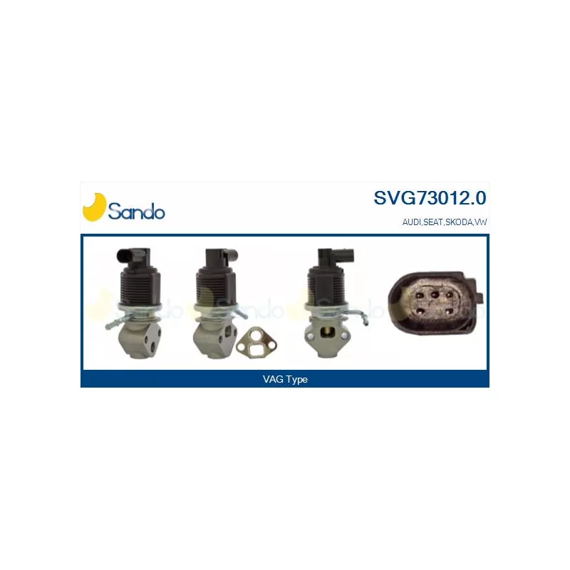 Vanne EGR SANDO SVG73012.0
