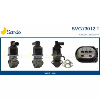 Vanne EGR SANDO SVG73012.1