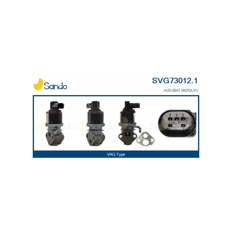 Vanne EGR SANDO SVG73012.1