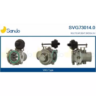 Vanne EGR SANDO SVG73014.0