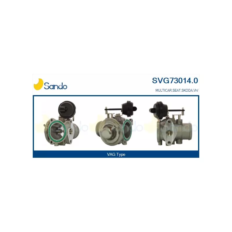 Vanne EGR SANDO SVG73014.0