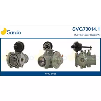Vanne EGR SANDO SVG73014.1
