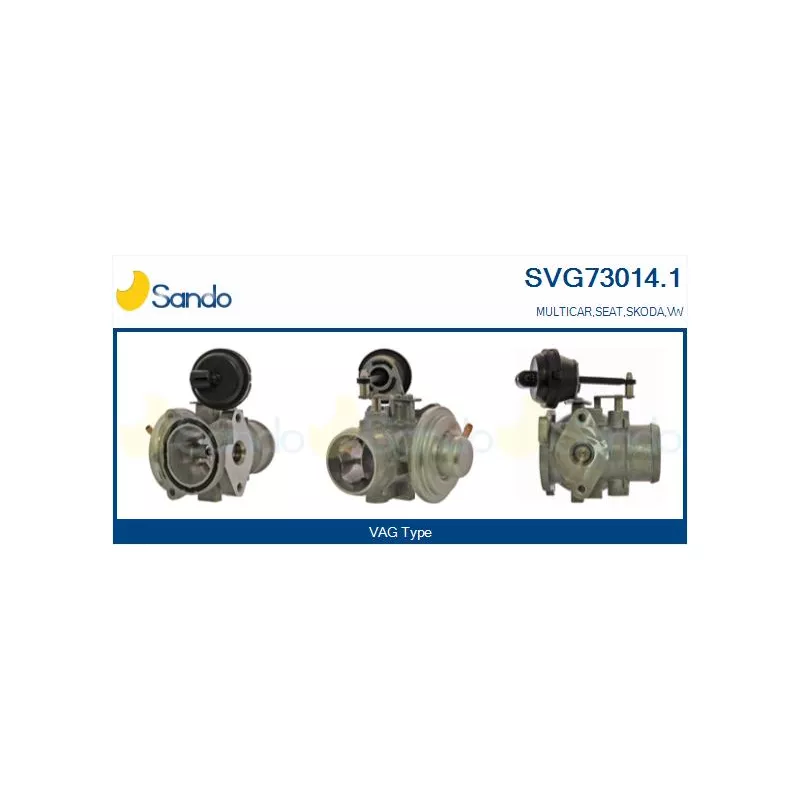 Vanne EGR SANDO SVG73014.1