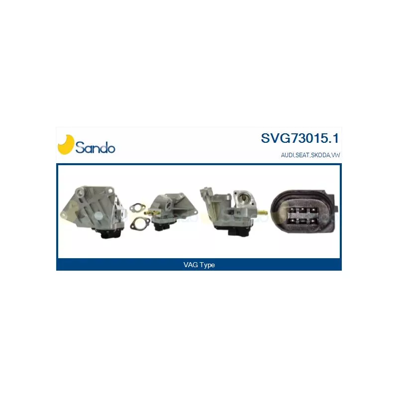 Vanne EGR SANDO SVG73015.1