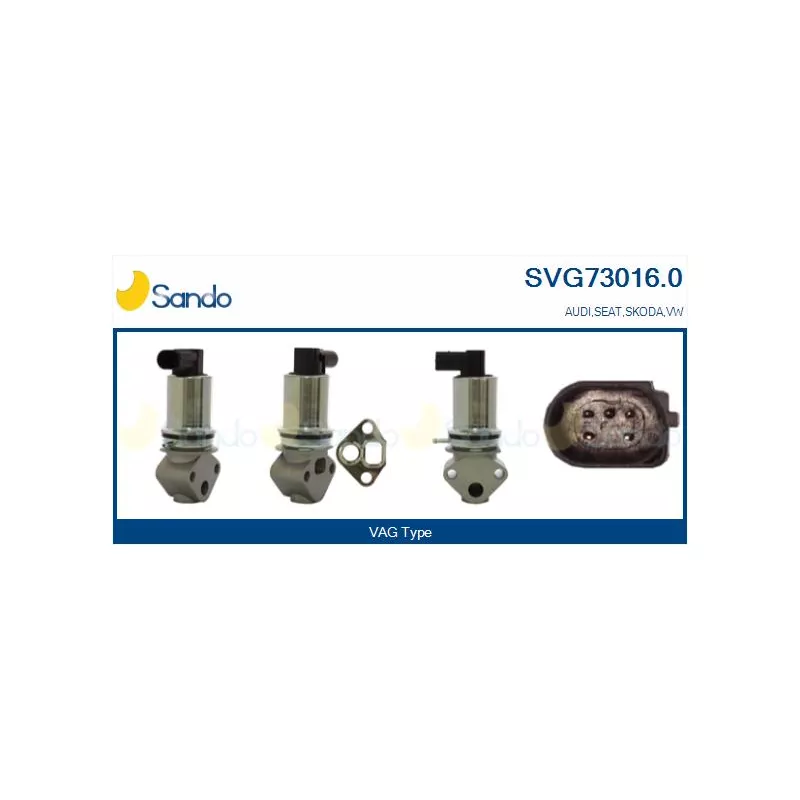 Vanne EGR SANDO SVG73016.0