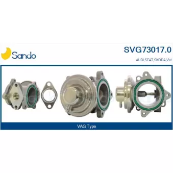 Vanne EGR SANDO SVG73017.0