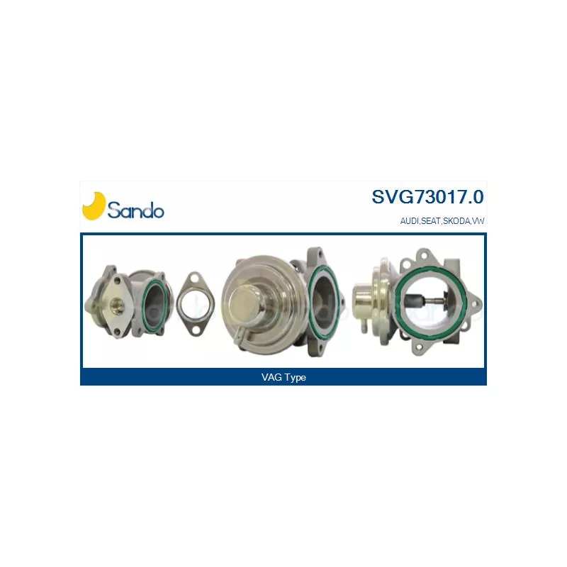 Vanne EGR SANDO SVG73017.0