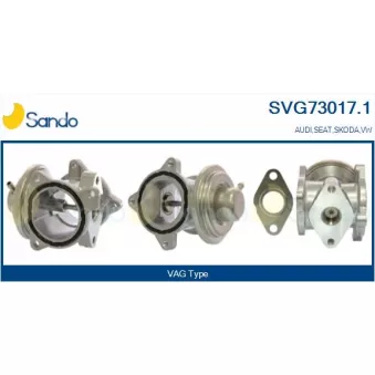 Vanne EGR SANDO SVG73017.1