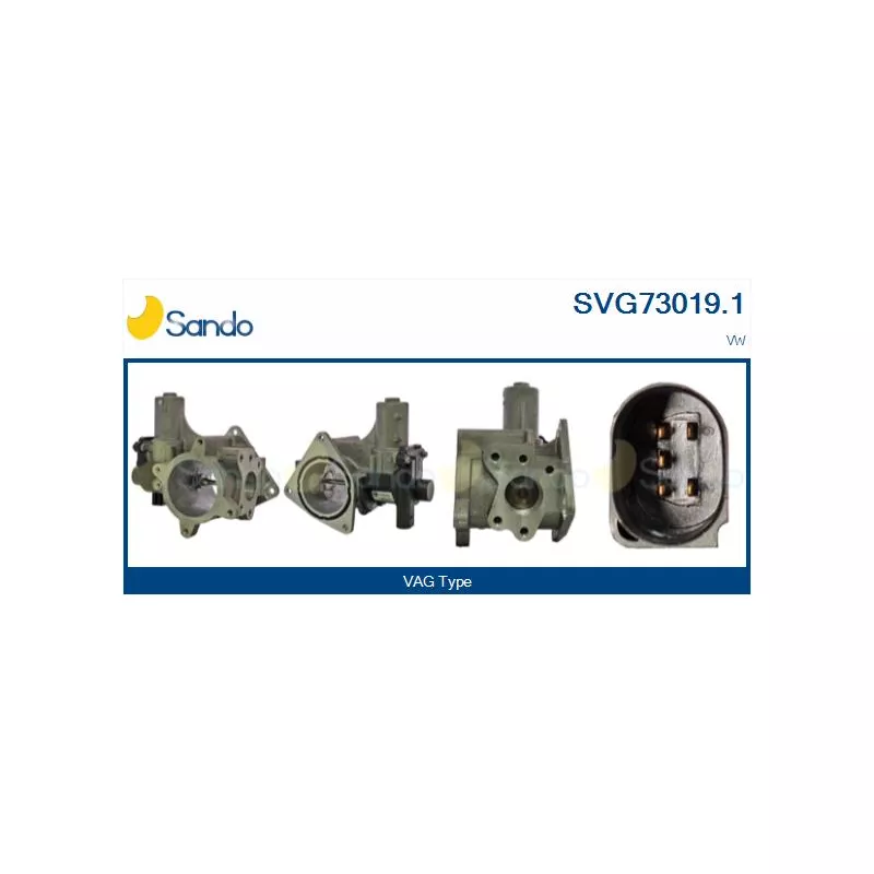 Vanne EGR SANDO SVG73019.1