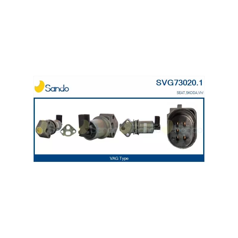 Vanne EGR SANDO SVG73020.1