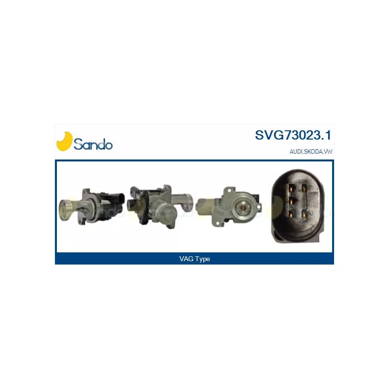 Vanne EGR SANDO SVG73023.1