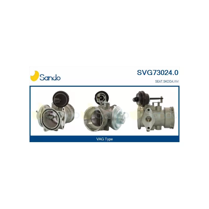 Vanne EGR SANDO SVG73024.0