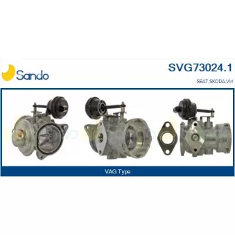 Vanne EGR SANDO SVG73024.1