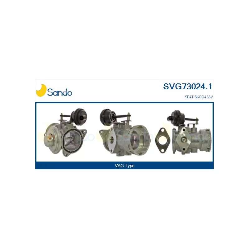 Vanne EGR SANDO SVG73024.1