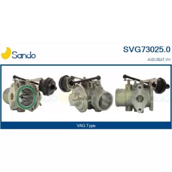 Vanne EGR SANDO SVG73025.0