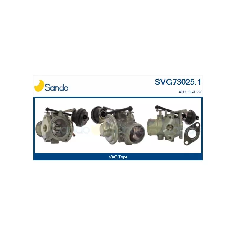 Vanne EGR SANDO SVG73025.1