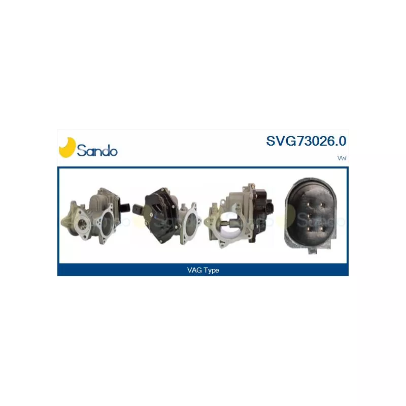 Vanne EGR SANDO SVG73026.0