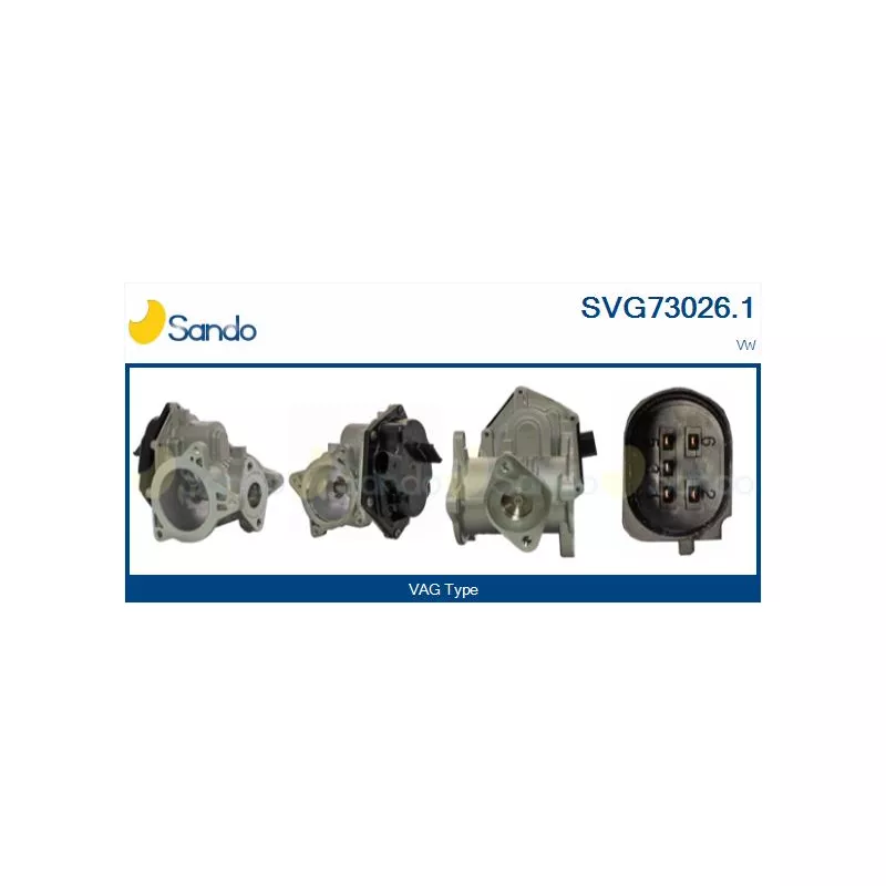 Vanne EGR SANDO SVG73026.1