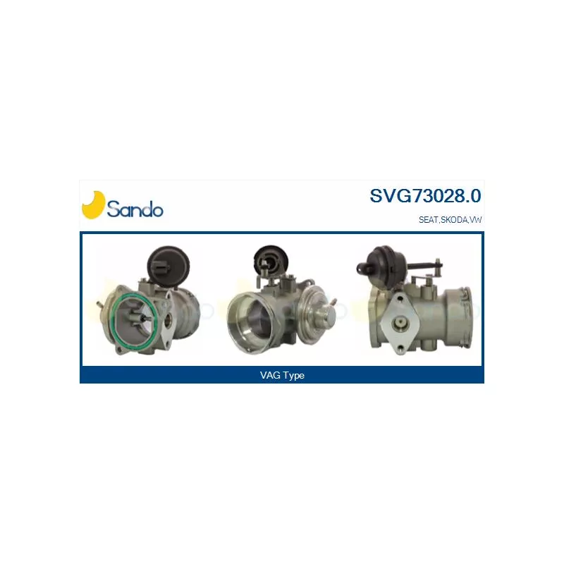 Vanne EGR SANDO SVG73028.0