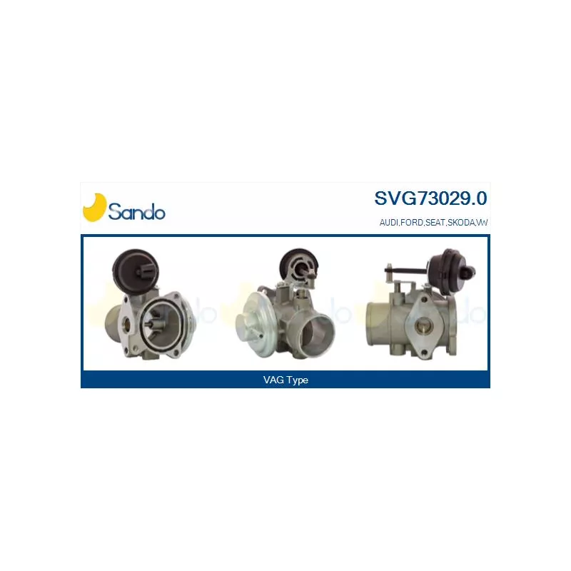 Vanne EGR SANDO SVG73029.0