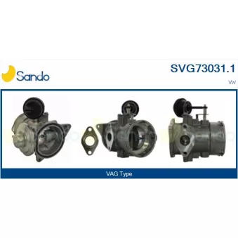 Vanne EGR SANDO SVG73031.1