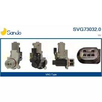 Vanne EGR SANDO SVG73032.0