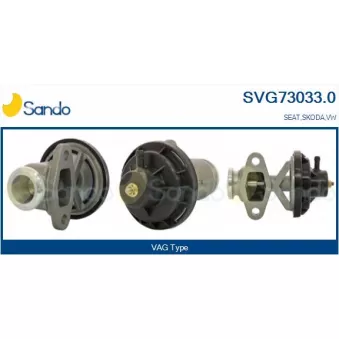 Vanne EGR SANDO SVG73033.0