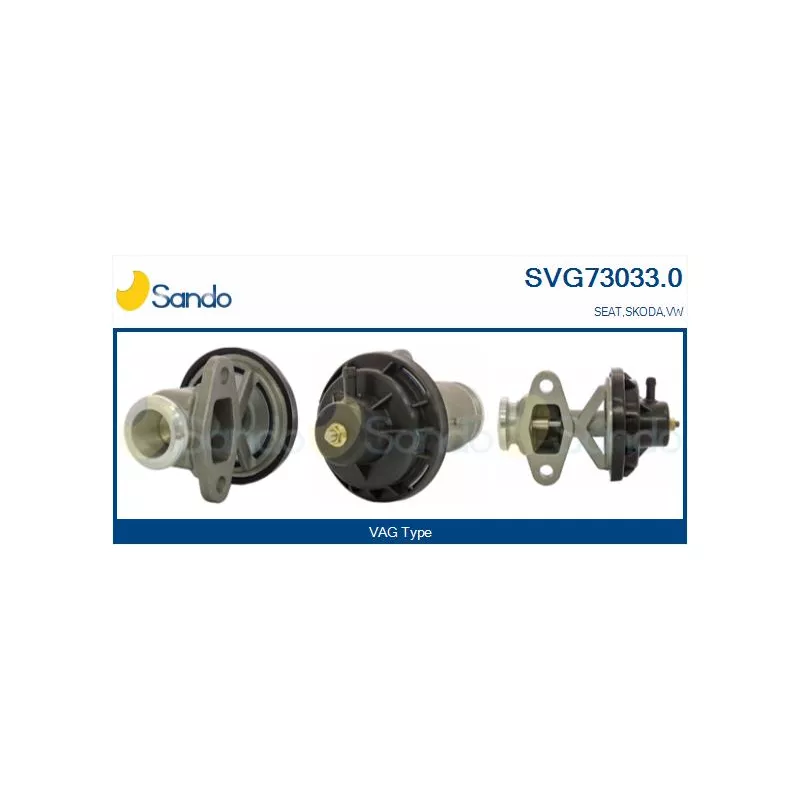 Vanne EGR SANDO SVG73033.0