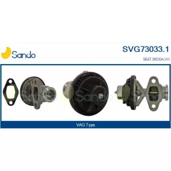 Vanne EGR SANDO SVG73033.1