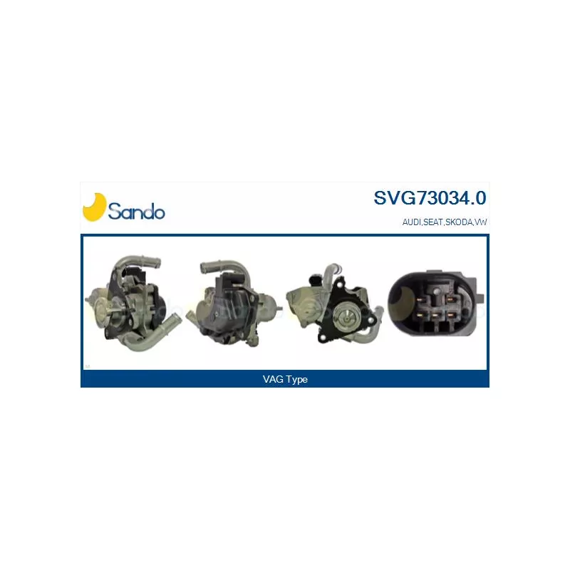 Vanne EGR SANDO SVG73034.0
