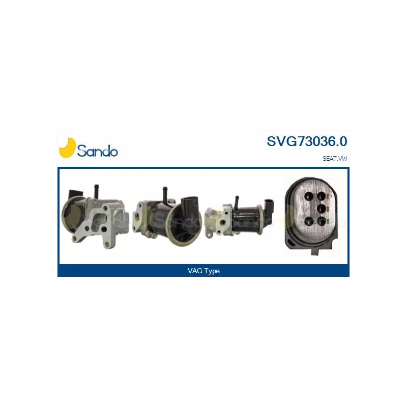 Vanne EGR SANDO SVG73036.0