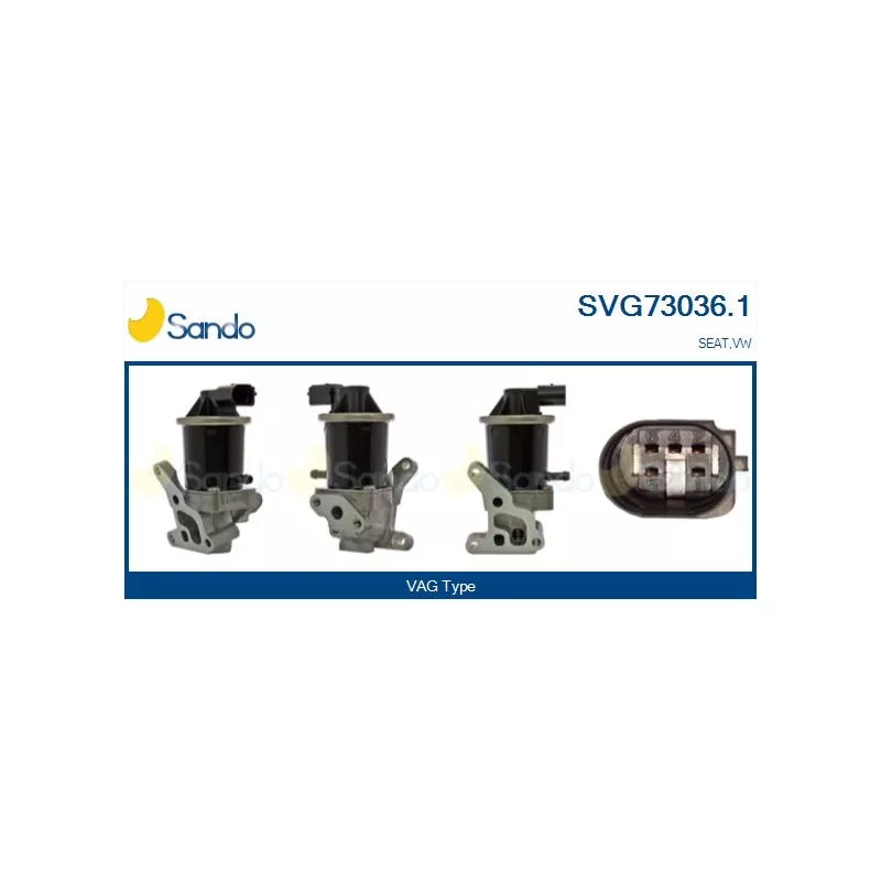 Vanne EGR SANDO SVG73036.1