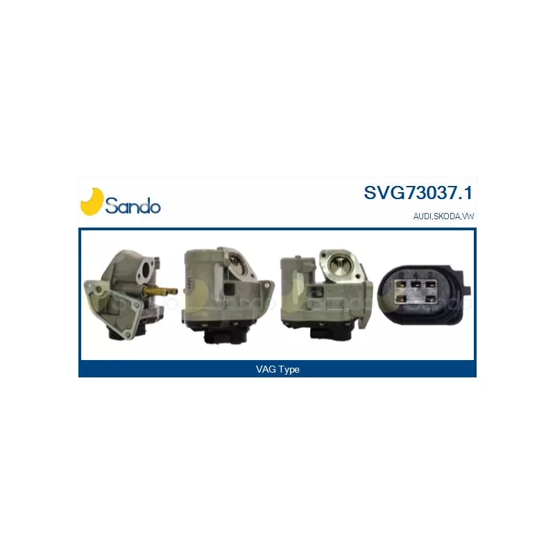 Vanne EGR SANDO SVG73037.1