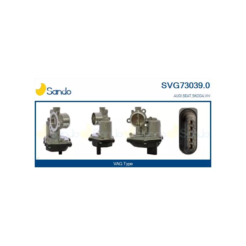 Vanne EGR SANDO SVG73039.0