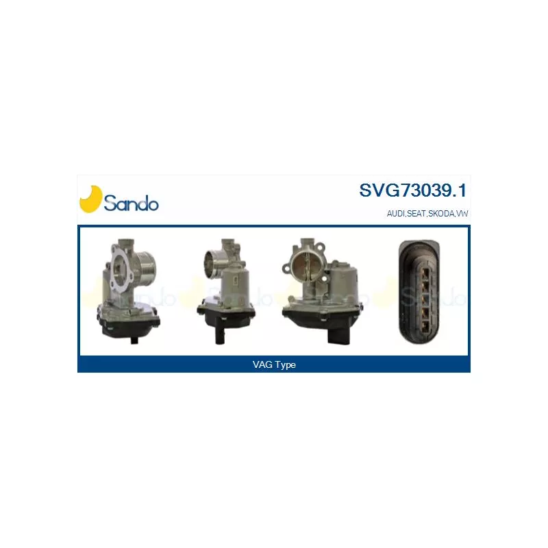 Vanne EGR SANDO SVG73039.1
