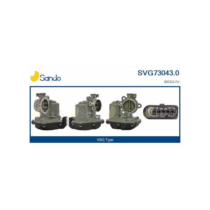 Vanne EGR SANDO SVG73043.0