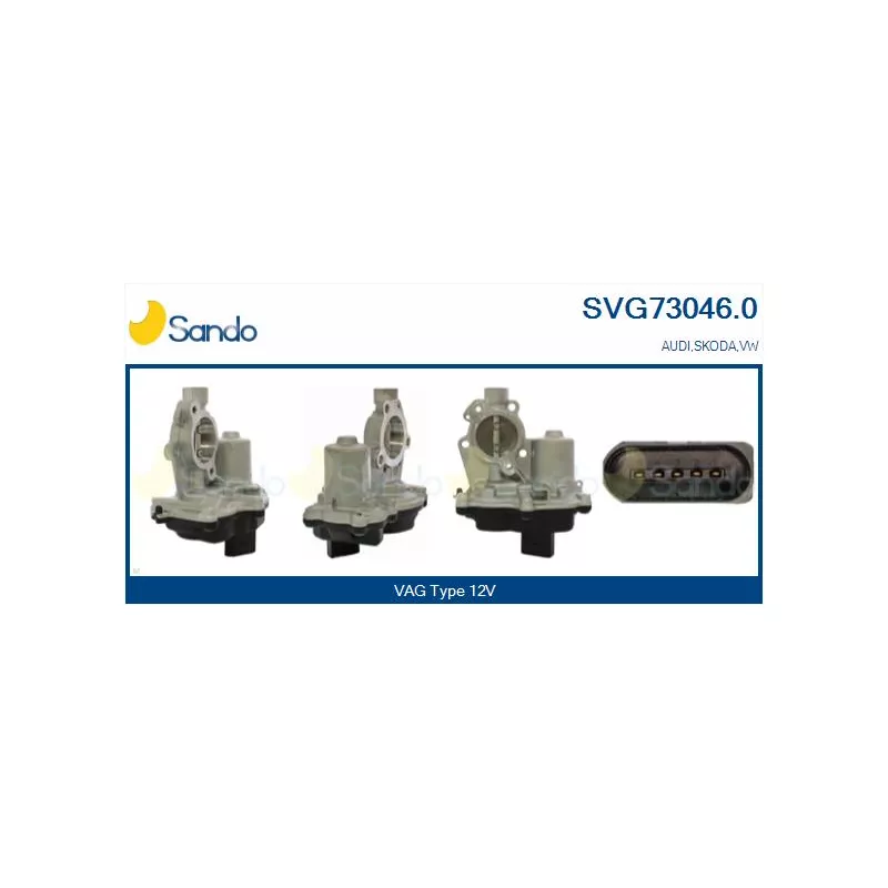 Vanne EGR SANDO SVG73046.0