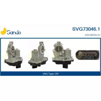 Vanne EGR SANDO SVG73046.1