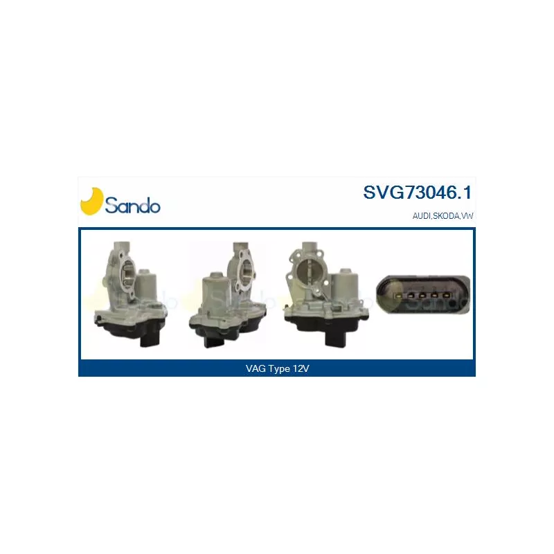 Vanne EGR SANDO SVG73046.1