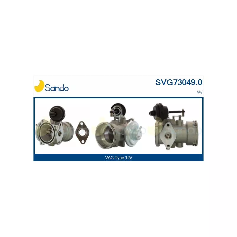 Vanne EGR SANDO SVG73049.0