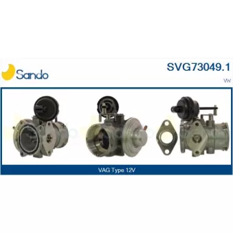 Vanne EGR SANDO SVG73049.1
